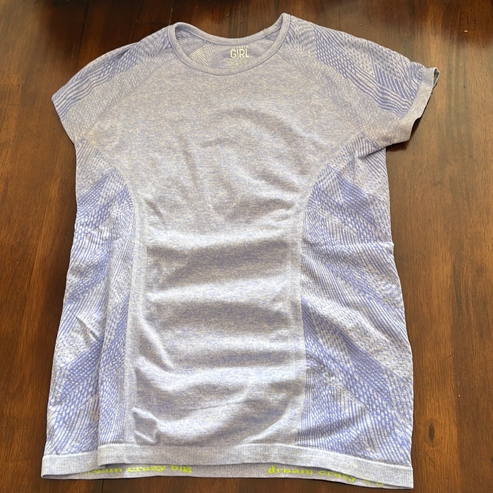 Athleta Girl short sleeve shirt size XL/14.